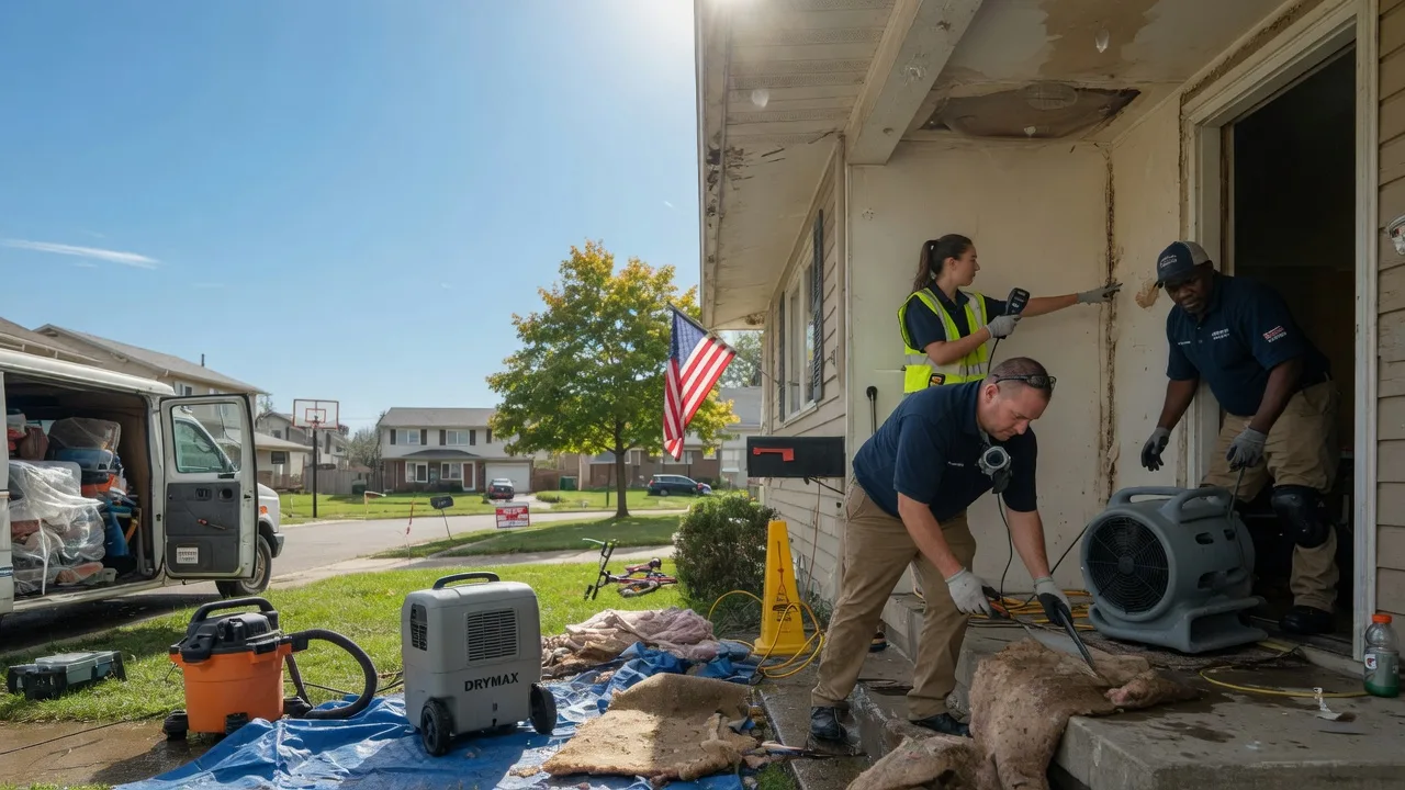 Water Damage Restoration in Weleetka, OK near me
